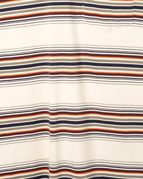 Far Afield AFTS344 Crewneck Short Sleeved T-Shirt In Sand/Multi-