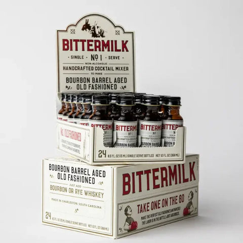 Bittermilk BITT01-No.1 - Bourbon Barrel Aged Old Fashioned Mixer-Single Serve