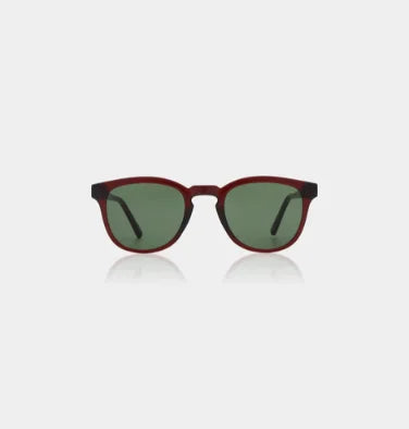 A Kjaerbede Bate Sunglasses In Brown Transparent