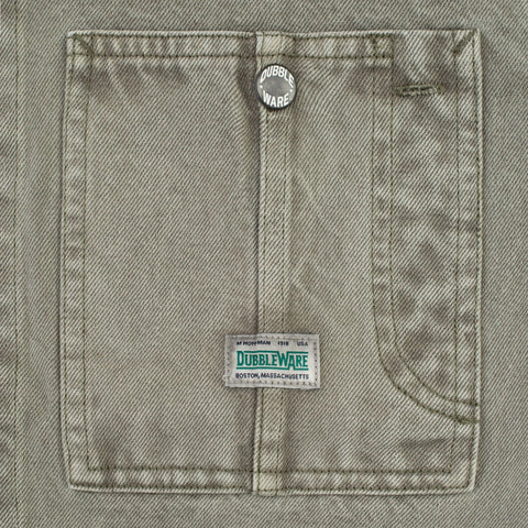 Dubbleware Dwm2602-0801 Zip Rider Chore Jacket-Olive Night