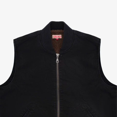 Dubbleware Dwm2502-0802 Cavva Fleece Vest - Washed Black