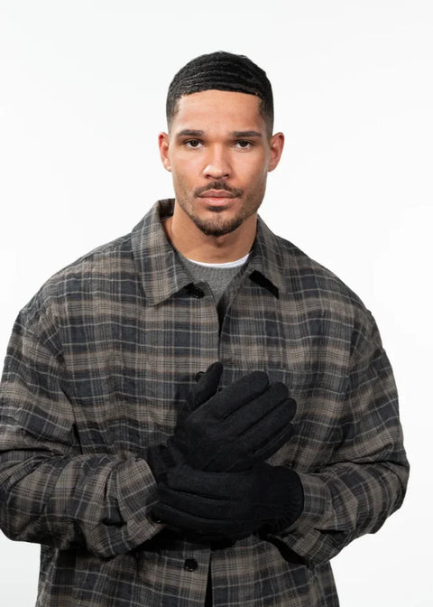 Barts Deirmid Gloves Dark Heather M/L