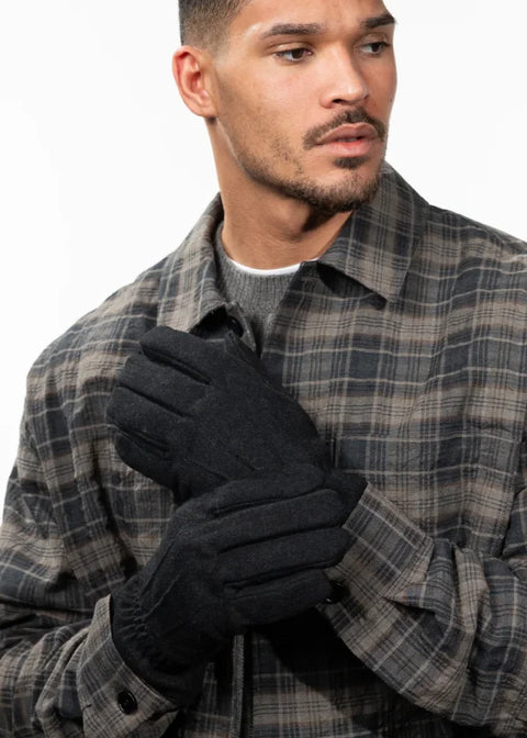 Barts Deirmid Gloves Dark Heather M/L