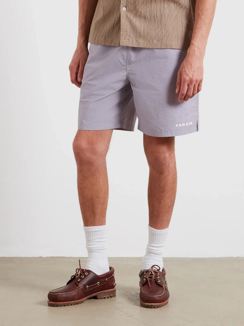 Farah F4SSF012 Edgar Swim Shorts In Dusky Lavender