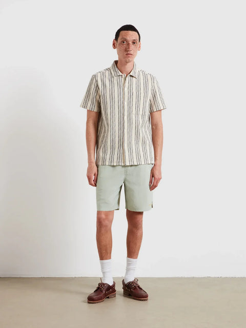 Farah F4SSF012 Edgar Swim Shorts In Green Shade