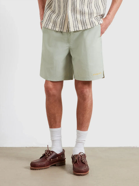 Farah F4SSF012 Edgar Swim Shorts In Green Shade