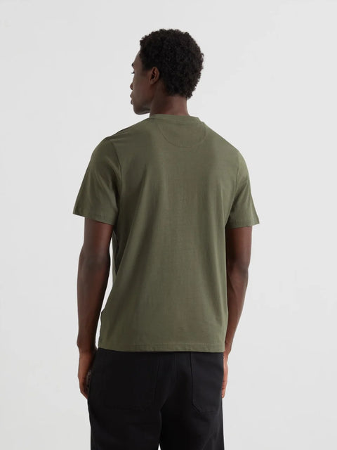 Farah F4KFF059 Stacy Pocket Ss Tee In Rosemary