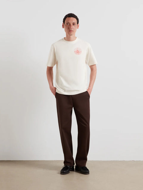 Farah F4KFG012 Haise Graphic Ss Tee In Ecru