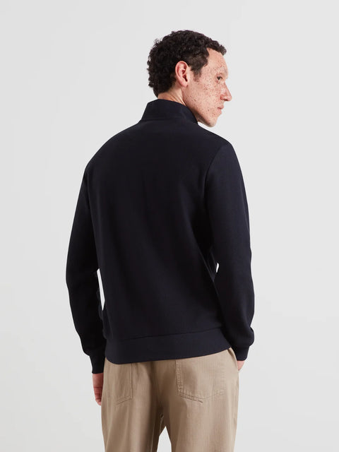 Farah F4KFG020 Conrad 1/4 Zip - Go In True Navy