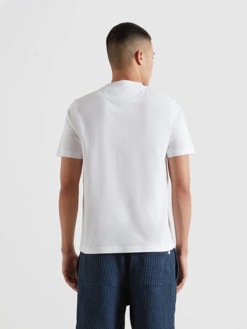Farah F4KSG053 Clissold Graphic Tee In White