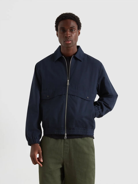 Farah F4RFF033 Tyler Cotton Blouson In True Navy
