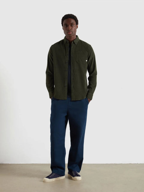Farah F4WFE035 Spencer Ls Bd In Rosemary
