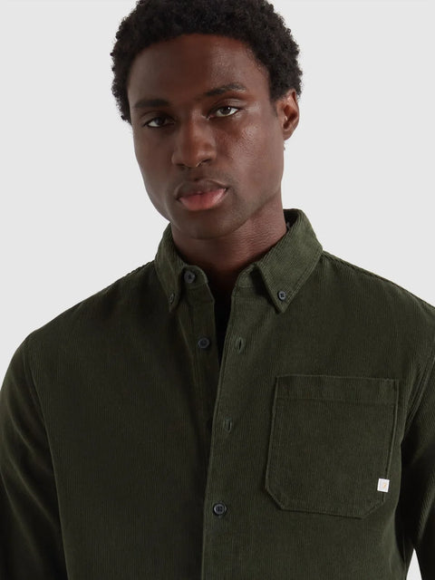 Farah F4WFE035 Spencer Ls Bd In Rosemary