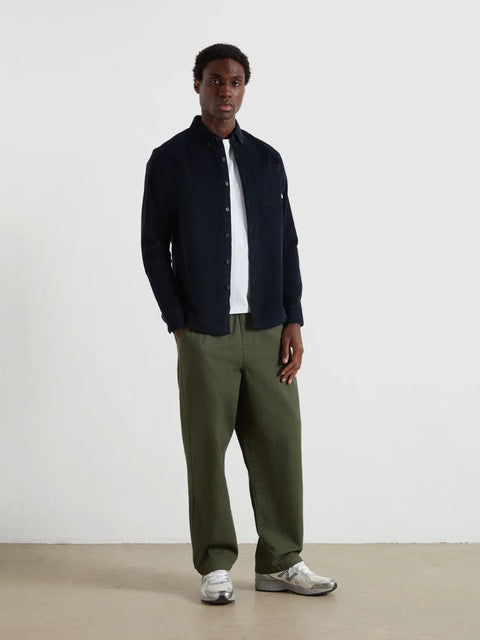Farah F4WFE035 Spencer Ls Bd In True Navy