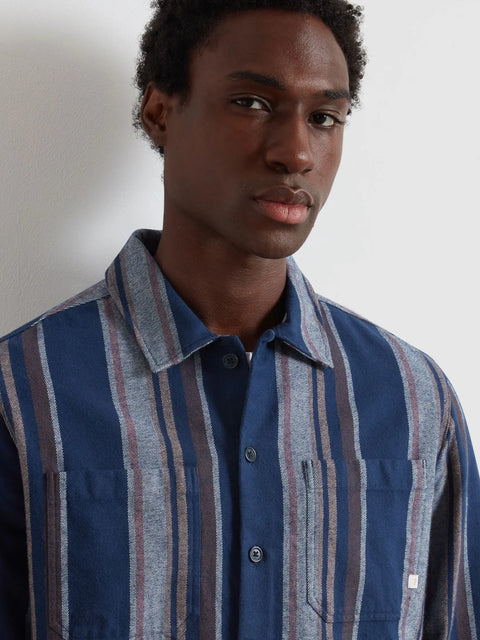 Farah F4WFF042 Joshua Ls Stripe In Yale