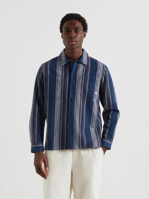 Farah F4WFF042 Joshua Ls Stripe In Yale