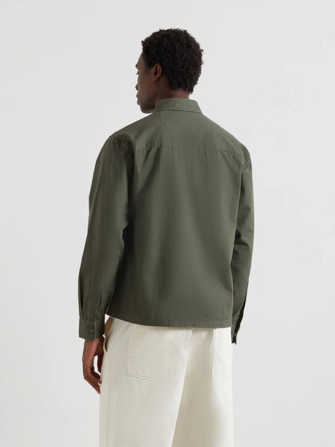 Farah F4WFF053 Murphy Ls Zip In Rosemary