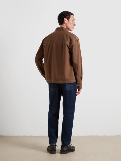 Farah F4WMG002 Mattison Ls In Dark Brown