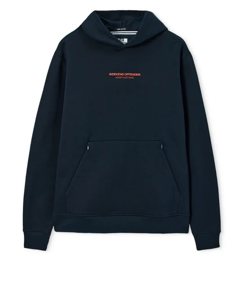 Weekend Offender Cobain Sweatshirt In Navy/Sunset