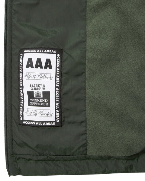 Weekend Offender Technician Jacket In Black Forest