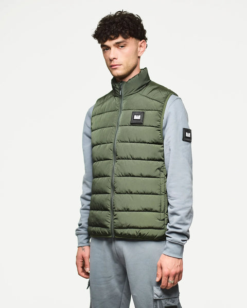 Weekend Offender Gacha Jacket In Black Forest Green