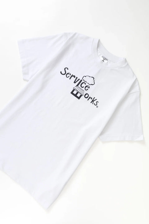 Service Works SW371 Kiosk Tee In White
