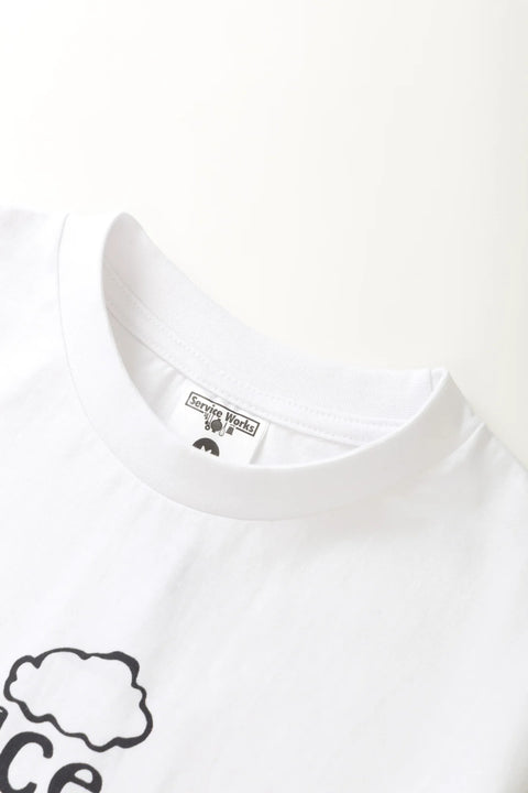 Service Works SW371 Kiosk Tee In White