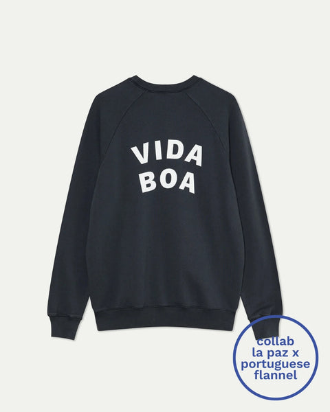 La Paz Cunha Sweatshirt Vida Boa In Dark Navy
