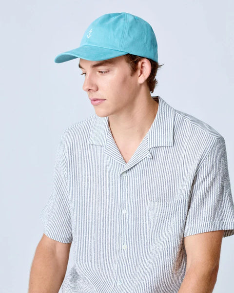 La Paz Santos Cap In Green/Off White Logo