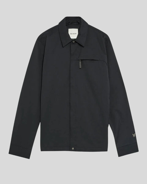 Lyle & Scott LW2240V Tech Twill Overshirt In Lacquer