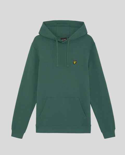 Lyle & Scott ML416VOGT Pullover Hoodie In W130 Everglade