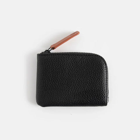 Caroline Gardner MCRP112 Black/Navy Corner Zip Card Holder