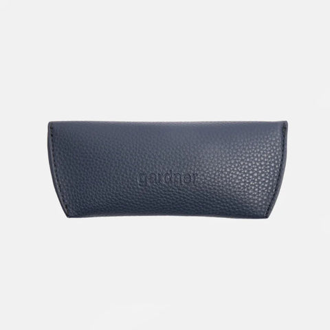 Caroline Gardner MGSS114 Navy Flap Glasses Case