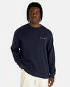 Lyle & Scott Ml1905V Embroidered Crew Neck Sweatshirt In Dark Navy