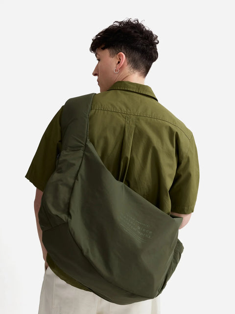 Universal Works 224060 Shoulder Bag - L Canvas In Olive