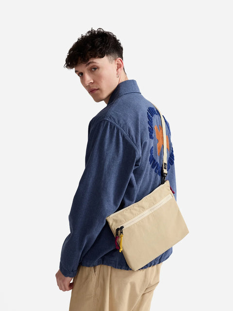 Universal Works 02394 Sacoche Canvas In Beige