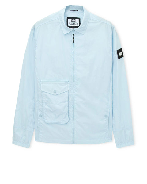 Weekend Offender Vinnie Overshirt In Sky