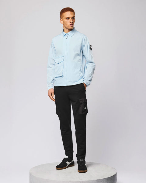 Weekend Offender Vinnie Overshirt In Sky