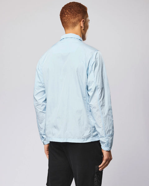 Weekend Offender Vinnie Overshirt In Sky