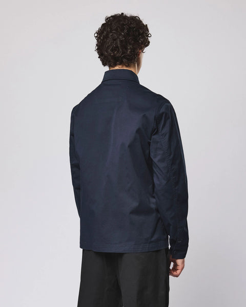 Weekend Offender Jerada Overshirt In Navy