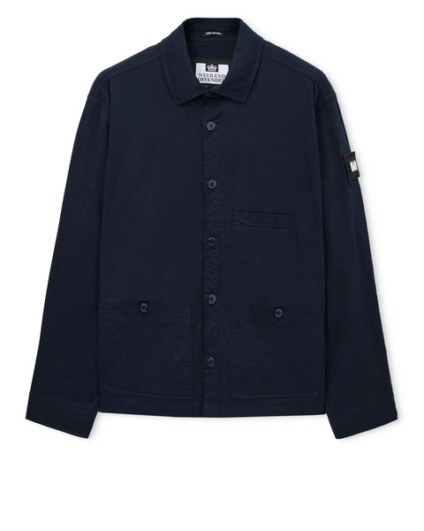 Weekend Offender Jerada Overshirt In Navy