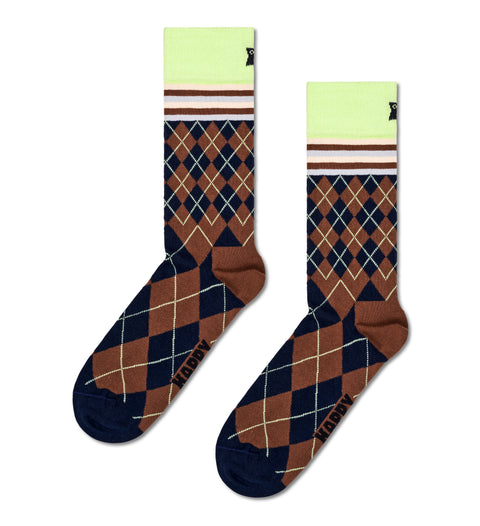 Happy Socks P001620 Mixed Argyle Sock