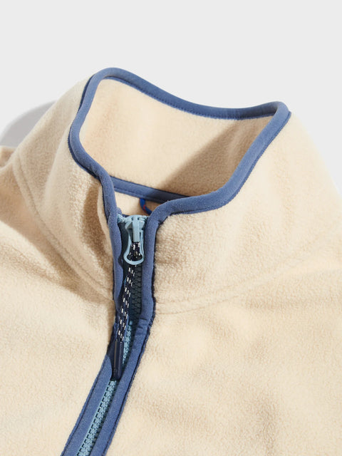 Penfield PFD0656-P28 Graylock Fleece Vest Brown Rice
