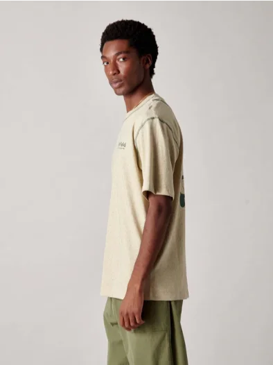 Penfield PFD0685-P28 Penfield Trailwear S/S T-Shirt Brown Rice