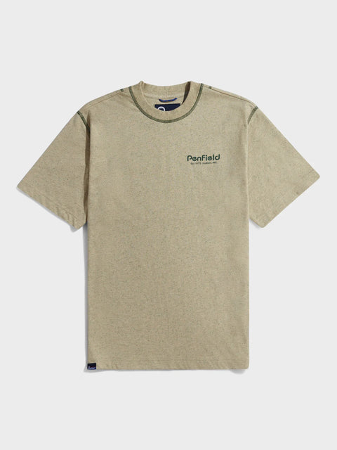 Penfield PFD0685-P28 Penfield Trailwear S/S T-Shirt Brown Rice