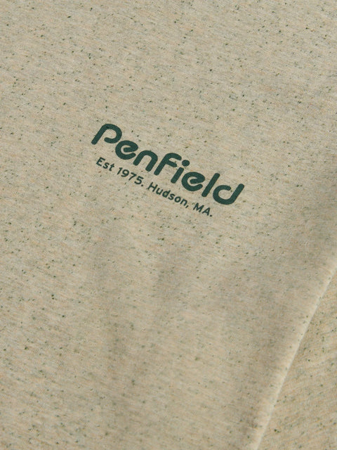 Penfield PFD0685-P28 Penfield Trailwear S/S T-Shirt Brown Rice