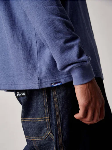 Penfield PFD0686-276 Winter Mountain L/S T-Shirt Blue Indigo
