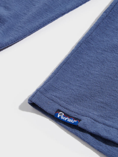 Penfield PFD0686-276 Winter Mountain L/S T-Shirt Blue Indigo