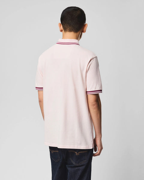Weekend Offender Levanto Polo In Soft Pink/Kirsch