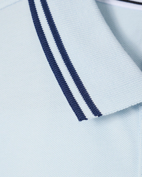 Weekend Offender Levanto Polo In Sky/Dark Sapphire